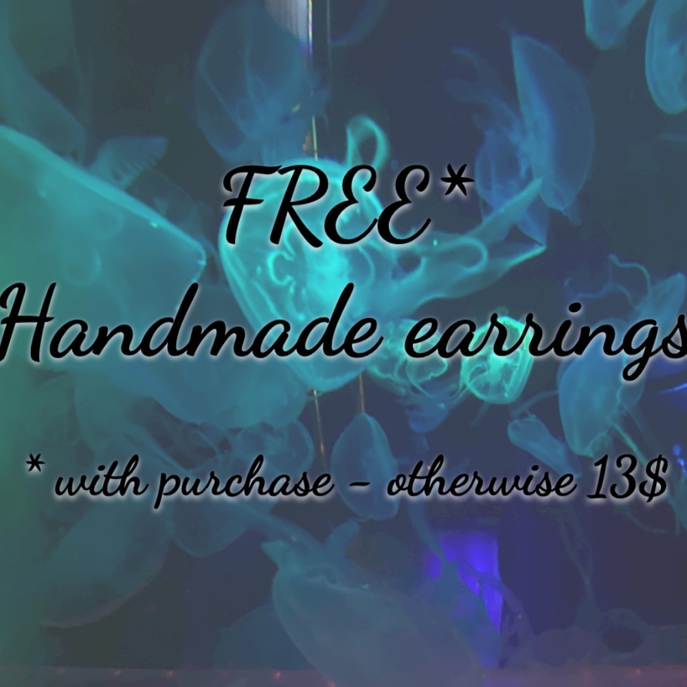 Earrings with purchase - Picture 1 of 1